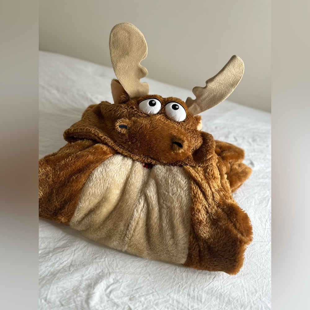 Onesie REINDEER MOOSE CHRISTMAS COSTUME ADULT SIZE Large